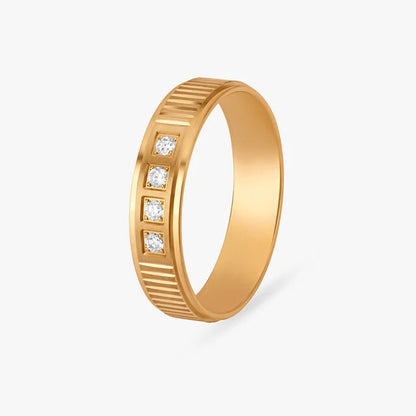 Forever Diamond Men's Finger Ring