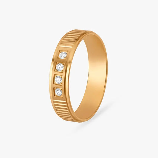 Forever Diamond Men's Finger Ring
