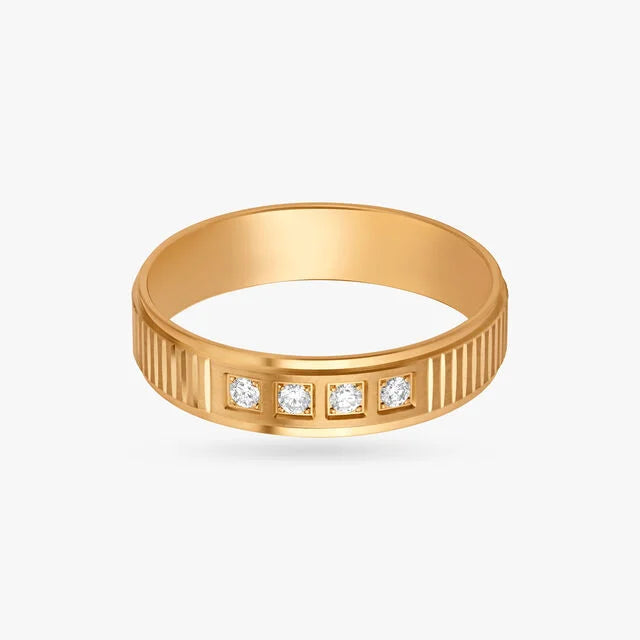 Forever Diamond Men's Finger Ring