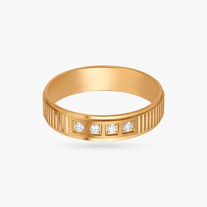 Forever Diamond Men's Finger Ring