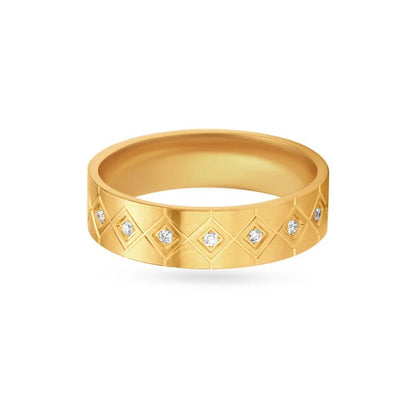 Timeless Diamond Finger Ring for Men