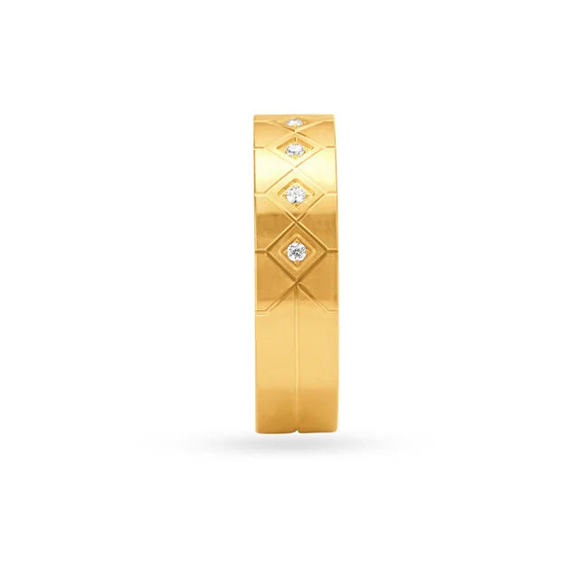 Timeless Diamond Finger Ring for Men