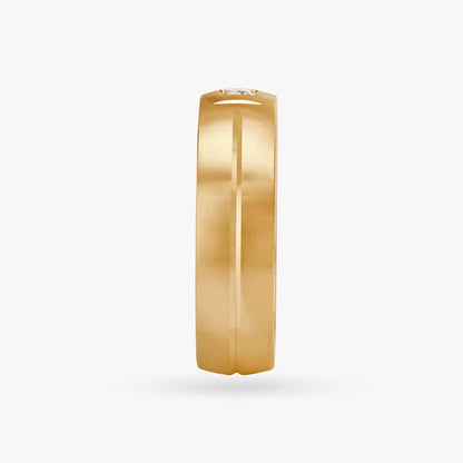 Bold Diamond Finger Ring for Men
