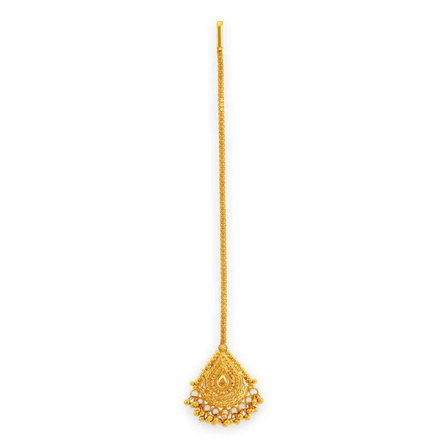 Imperial Intricate Gold Maang Tikka