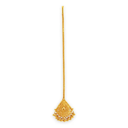 Imperial Intricate Gold Maang Tikka