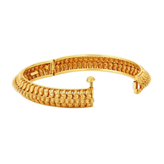 Ornate Beauty Gold Bangles