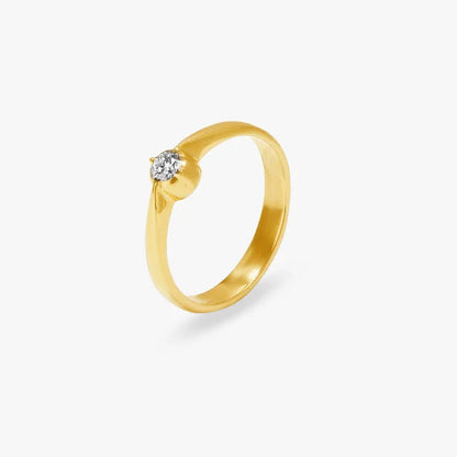 Sleek Elegance Finger Ring