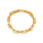 Stunning Carved Gold Bracelet For Men