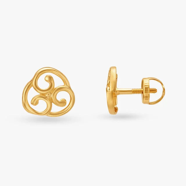 Refined Simplicity Stud Earrings
