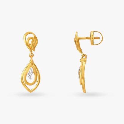 Droplet Drift Drop Earrings