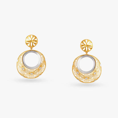 Ethereal Floral Drop Earrings