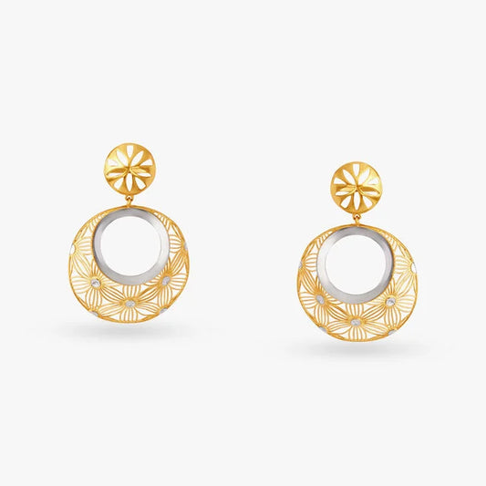 Ethereal Floral Drop Earrings