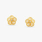 Dainty Floral Stud Earrings