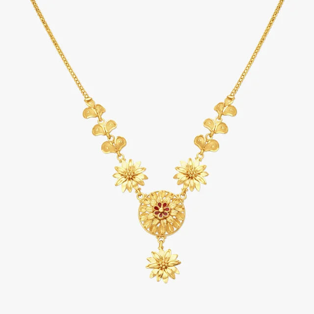 Radiant Floral Necklace