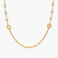 Delicate Bead Gold Necklace
