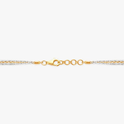 Delicate Bead Gold Necklace