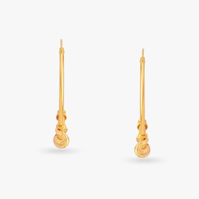 Spirited Spring Hoop Earrings