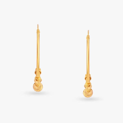 Spirited Spring Hoop Earrings