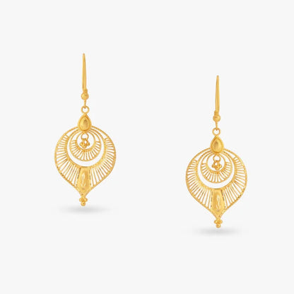 Celestial Crescent Chandbalis Earrings