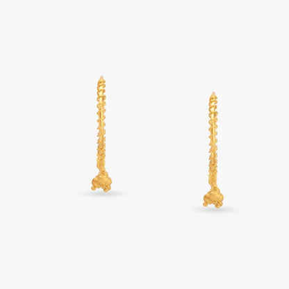 Charming Gold Hoop Earrings