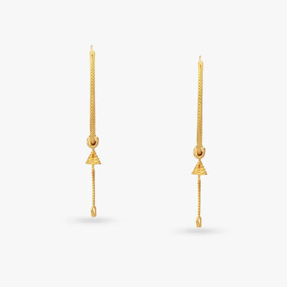 Delightful Gold Hoop Earrings