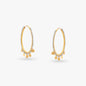 Geometric Gold Hoop Earrings