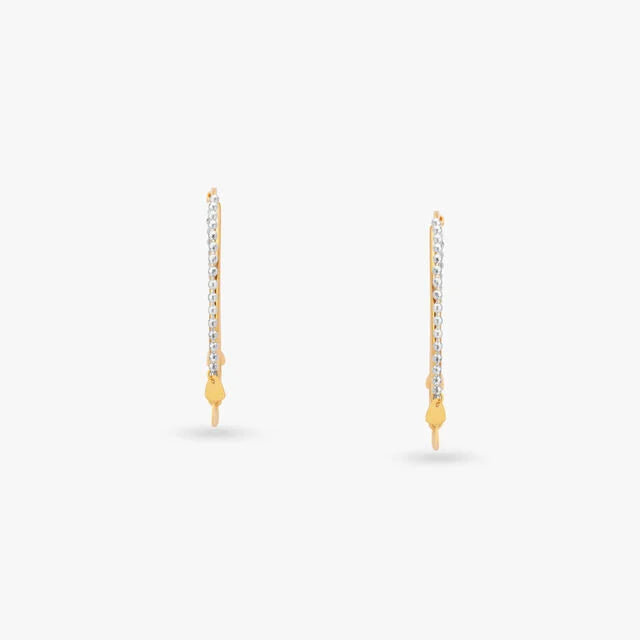 Geometric Gold Hoop Earrings