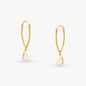 Playful Duck Hoop Earrings for Kids