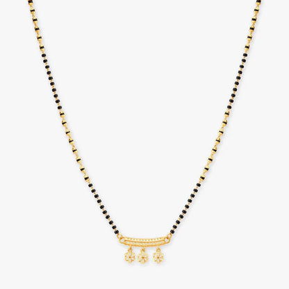 Floral Gold Mangalsutra