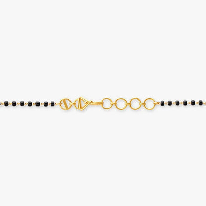 Floral Gold Mangalsutra