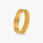 Majestic Grid Gold Finger Ring for Men