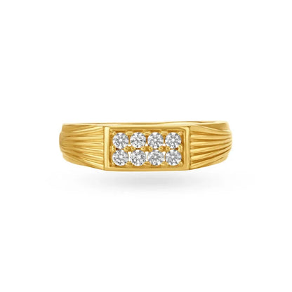 Stylish Gold Men's Gold Finger Ring