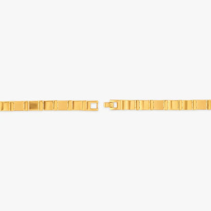 Contemporary Gold Bracelet for Men