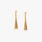 Timeless Taper Gold Hoop Earrings